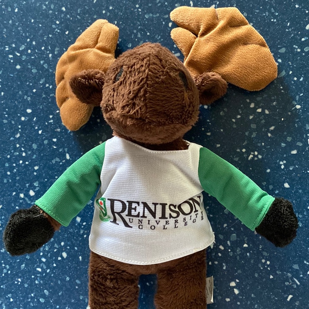 Renison University College stuffed moose